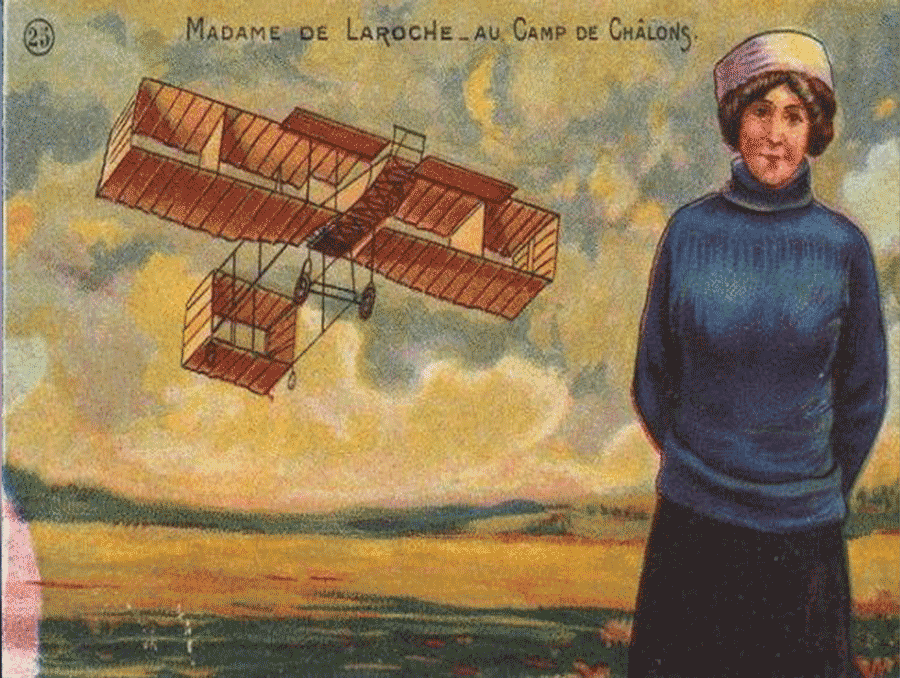 Η συγκλονιστική ιστορία της πρώτης γυναίκας πιλότου – Η 24χρονη Γαλλίδα Βαρώνη, Ρεϊμόντ Ντε Λαρός, πέταξε ψηλά μόλις για 9 χρόνια προτού συντριβεί με το αεροσκάφος της
