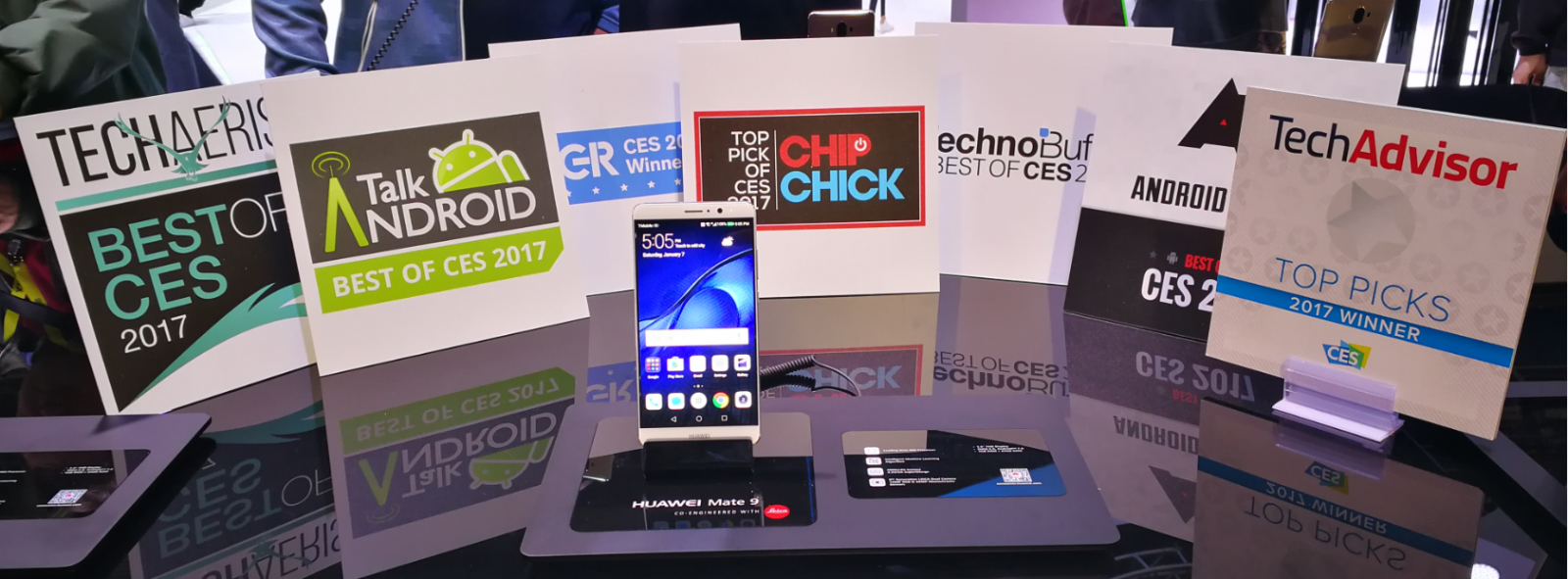 Το Huawei Mate 9 κέρδισε οκτώ βραβεία στη CES 2017