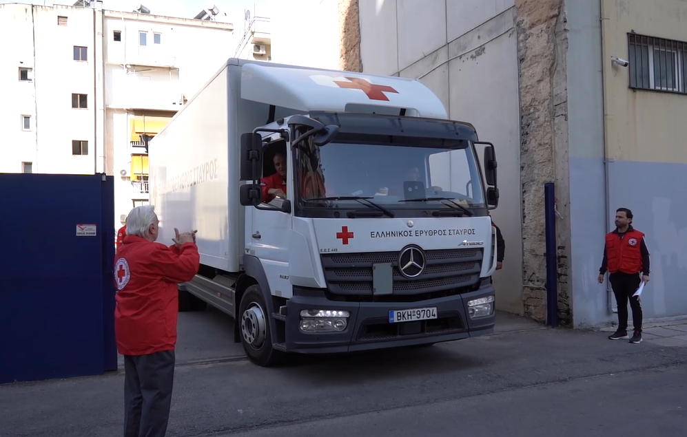 Το πρωί της Παρασκευής αναχώρησε η 5η ανθρωπιστική αποστολή του Ελληνικού Ερυθρού Σταυρού, με προορισμό την πόλη Τσερνιβτσί (Ουκρανία)