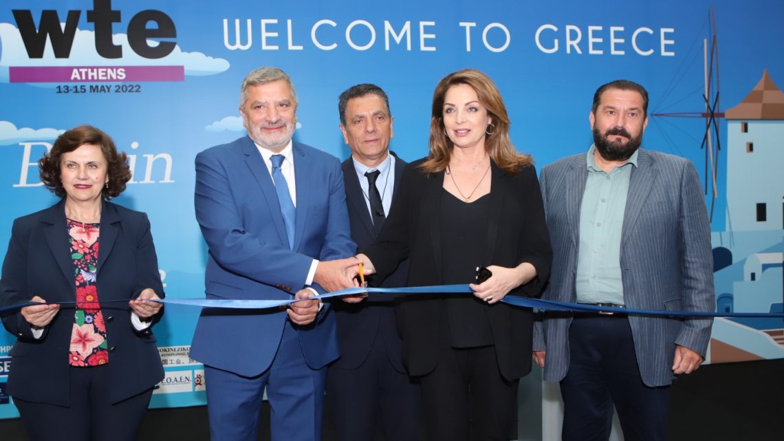 Ο Περιφερειάρχης Αττικής κύριος Γιώργος Πατούλης και η πρόεδρος του ΕΟΤ κυρία Άντζελα Γκέρεκου εγκαινίασαν τη μεγάλη τουριστική έκθεση της Αθήνας World Tourism Expo