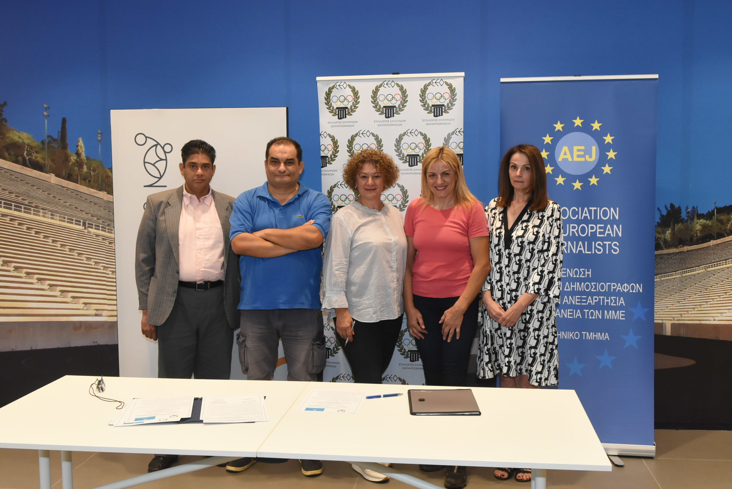 Ο Σύλλογος Ελλήνων Ολυμπιονικών (ΣΕΟ) ενώνει τις δυνάμεις του με την Ένωση Ευρωπαίων Δημοσιογράφων για την Ανεξαρτησία και τη Διαφάνεια των Μέσων Μαζικής Ενημέρωσης και Επικοινωνίας (ΕΕΔΑΔ).